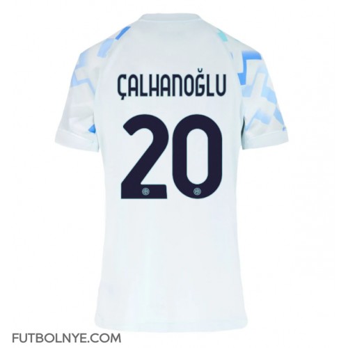 Camiseta Inter Milan Hakan Calhanoglu #20 Visitante Equipación para mujer 2025-26 manga corta